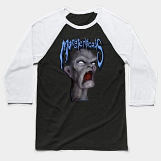 MonsterHeads ~ Screaming Zombie Baseball T-Shirt